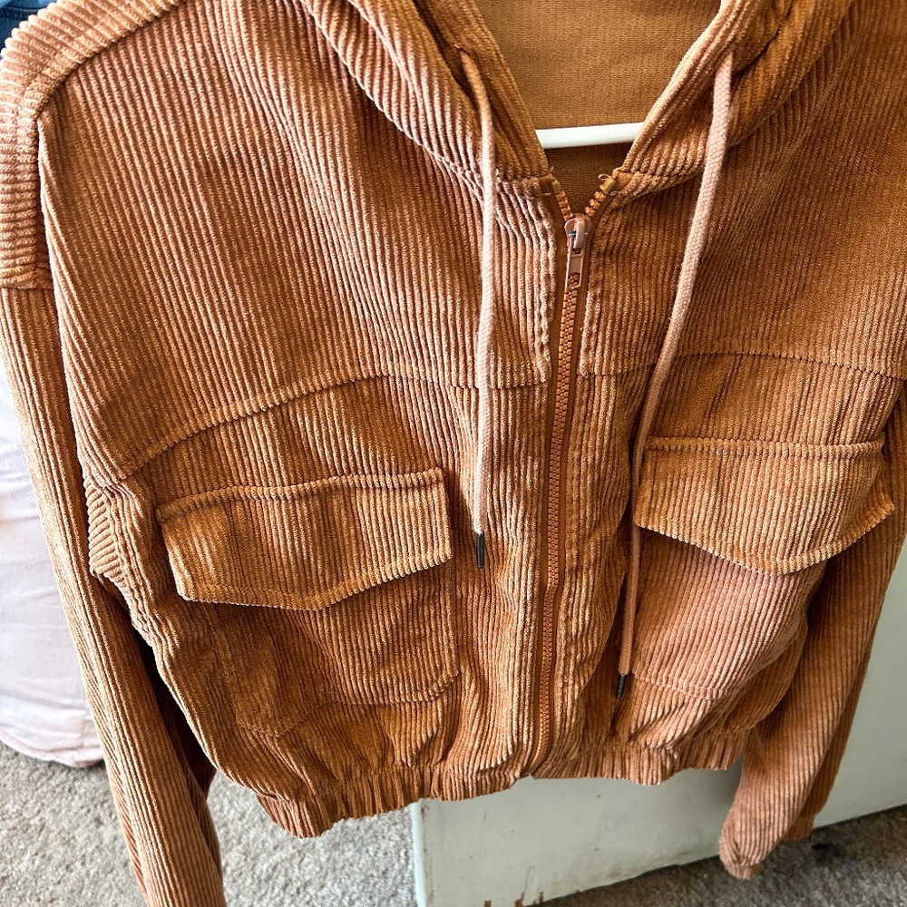 Orange miss love jacket size m